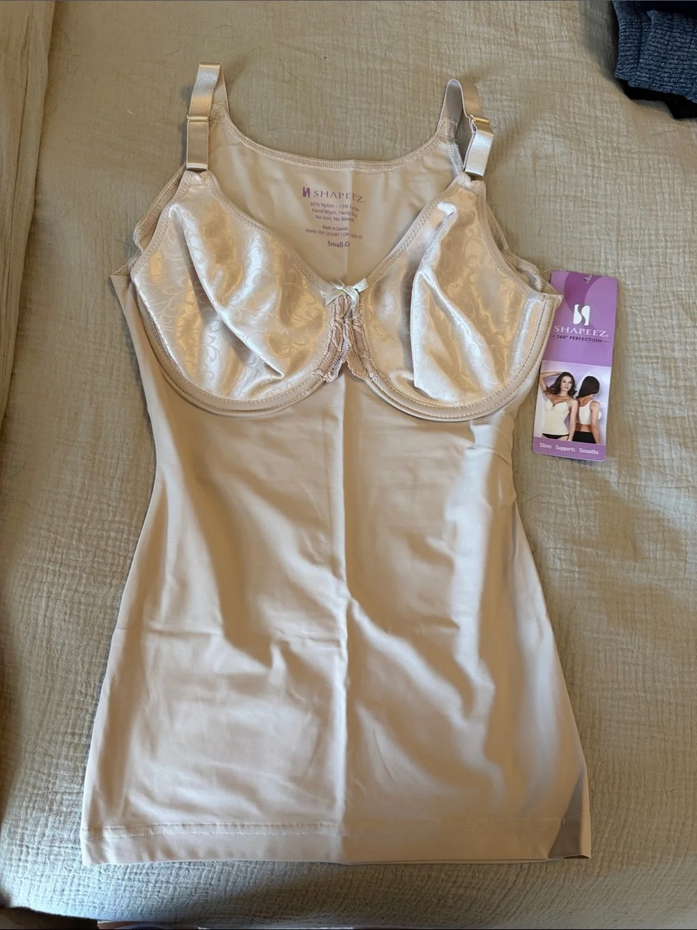 Shapeez minimized Nude Shapewear Bra - Light Nude
